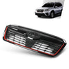 G-PLUS Front Grill w/Camera Hole Gloss Black w/Red Line Compatible with Subaru Forester 2019-2021 91121SJ040