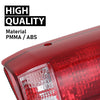 G-PLUS Red Lens Tail Lights Compatible with Truck Rear Side