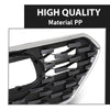 G-PLUS Front Bumper Grille Grill, Compatible with Ioniq 2020-2022 W/o Adaptive Cruise, 86350G2500, 86350 G2500