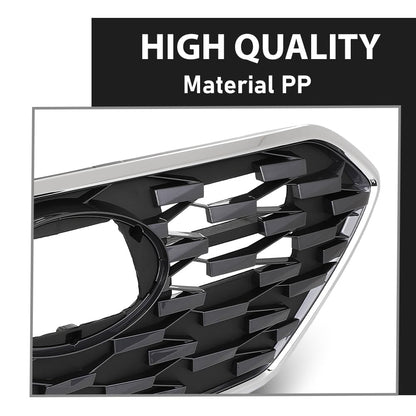 G-PLUS Front Bumper Grille Grill, Compatible with Ioniq 2020-2022 W/o Adaptive Cruise, 86350G2500, 86350 G2500