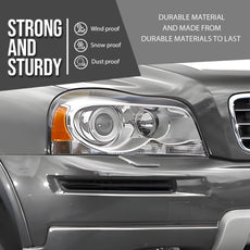 G-PLUS Front Bumper Grille Right Compatible with Volvo XC90 2007-2014 30678954 VO1039107 Black Product Image