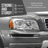 G-PLUS Bumper Face Bar Grilles Front Passenger Right Side Compatible with Volvo XC90 3.2 2007-2014 Fit Volvo XC90 V8 2007-2011 / V8 Sport 2007-2008 30678954, VO1039107 Black