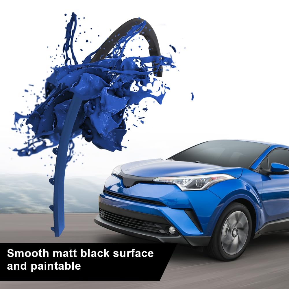 G-PLUS Front Fender Molding Wheel Housing Trim Driver and Passenger Side Compatible with Toyota CHR 2018 2019 2020 2021 2022
