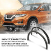 G-PLUS Fender Flares Front 2 PCS Set Compatible with Nissan Rogue 2014-2020 Driver and Passenger Side Textured Black Wheel Fender Trims 638609TA1A NI1291101 638619TA1A NI1290101