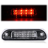 G-PLUS LED Third 3rd Brake Cargo Light Compatible With 1999-2004 Grand Cherokee,Rear Roof Center High Mount Stop Tail Light Replacement (Chrome Housing Clear Lens)