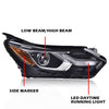G-PLUS LED DRL Headlight Assembly, Compatible with Chevy Equinox 2018 2019 2020 w/Factory Halogen Headlight Passenger RH Headlamp Clear Lens 84428283 Bumper Headlamps,faros delanteros