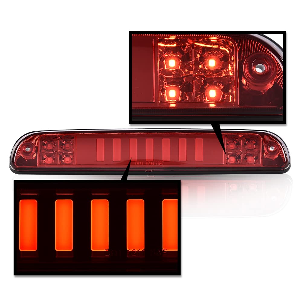 G-PLUS High Mount Stop Third Type I Brake Tail Light Compatible with 1993-2011 Ranger 1999-2016 F250 F350 F450 F550 Super Duty 1995-2003 Mazda B2300 B2500 B3000 B4000 CC3Z13A613B