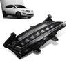 G-PLUS LED Front Fog Light Daytime Running Light Lamp Right Passenger Side Compatible with Lincoln MKC 2015-2018 EJ7Z13200C, FO2563100 Black