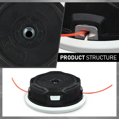 G-PLUS Trimmer Head Compatible with Stihl FS160 FS220 FS280 FS290 FS300 FS310 FS350 FS360 FS400 FS410 FS450 FS460 FS480 String Trimmers Autocut 46-2, 4003 710 2189