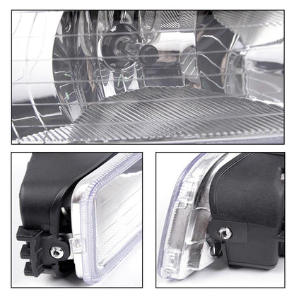 G-PLUS Front Bumper Driving Fog Lights W/Wiring Kit Compatible with 2003-2007 Honda Accord 4DR Sedan/Compatible with 2004-2008 Acura TL All Models luces de neblina