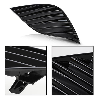 G-PLUS Front Bumper Fog Light Cover Bezel Driver and Passenger Side Compatible with Toyota Camry SE XSE 2018–2020 Fog Lamp Covers 8148106180 8148106170 TO1039211 TO1039210
