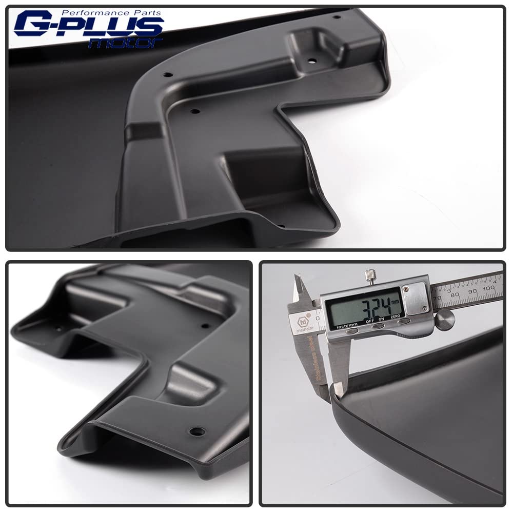 G-PLUS Heavy Duty Molded Mud Flaps Compatible with 2005-2015 Toyota Tacoma,Splash Guards Mudguard 2PCS (Front Molded Mud Flaps)