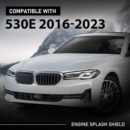 G-PLUS Engine Splash Shield Front Compatible with BMW 530e & 530e xDrive Base 2018-2023,Fit 530i & 530i xDrive & 540i & 540i xDrive Base 2017-2023 51757340168