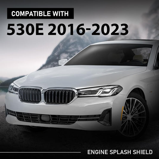 G-PLUS Engine Splash Shield Front Compatible with BMW 530e & 530e xDrive Base 2018-2023,Fit 530i & 530i xDrive & 540i & 540i xDrive Base 2017-2023 51757340168