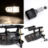 G-PLUS Headlights & Fog Lights Compatible With 1999-2002/Chevy Silverado 1500/2500 2000-2006/Suburban Tahoe 1500 2500 Headlamps & Fog Lamps 6pcs (Black Housing Amber Reflector),faros delanteros