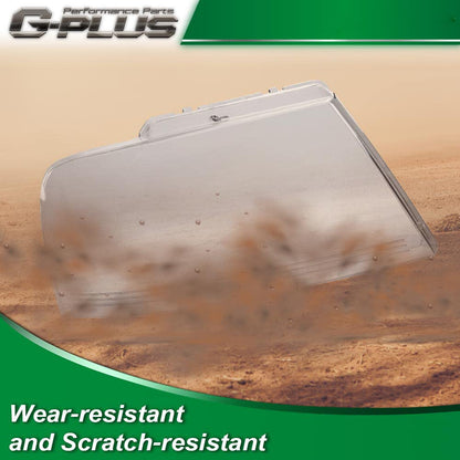 G-PLUS Front Headlight Lens Cover Compatible with 2004-2008 F150/Lincoln Mark LT, Left & Right Side (Clear Lens)