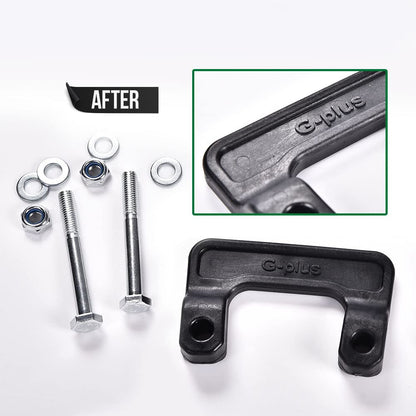 G-PLUS Dual Steering Stabilizer 2"Leveling Kit Compatible With 2007-2018 Chevy/GMC 1500 | 07-20 Yukon (Black color)