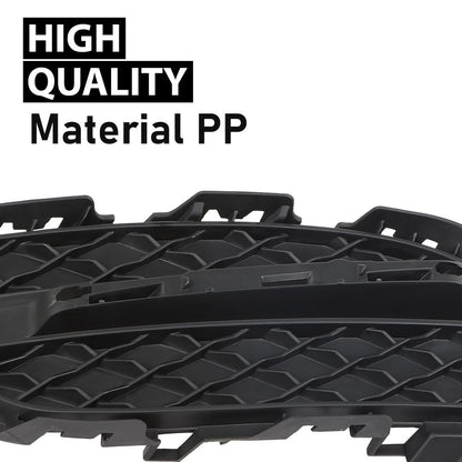 G-PLUS Fog Light Covers Front Passenger Right Side Compatible with Jaguar XJ XJR 2014-2017