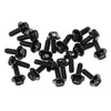 G-PLUS Body Bolts- M6-1.0 x 20mm Long- 10mm Hex- 17mm Washer- 20 Bolts- #171 Compatible with Honda