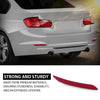 G-PLUS Rear Left Bumper Reflector, Compatible with BMW 320i 328i 328d 335i 428i 430i Base 2012-2017, Driver Side, 63147382233, BM1184100