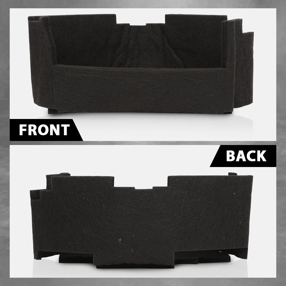 G-PLUS Battery Cover Insulator Shield Compatible with Dodge Ram 1500 2013-2024 Black Battery Shield 5033397AE