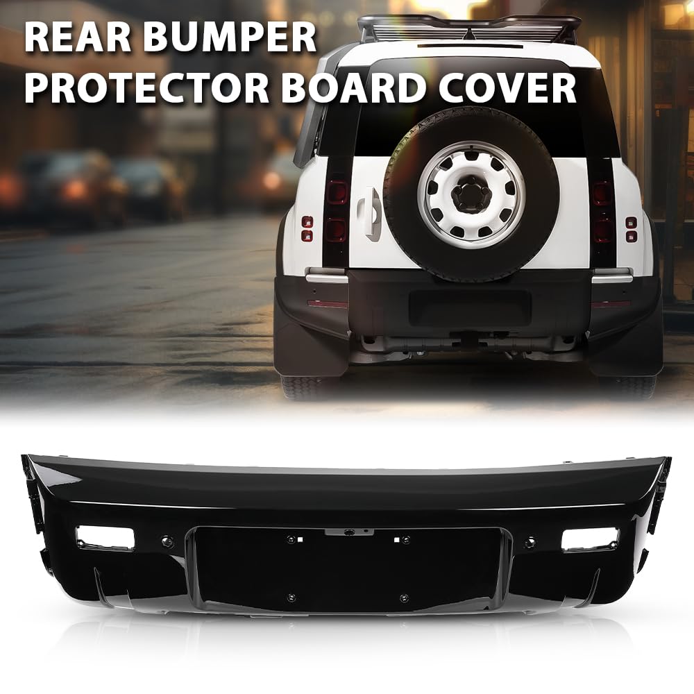 G-PLUS Rear Bumper Protector Board Cover Compatible with Defender 90 110 130 2020-2024 Black