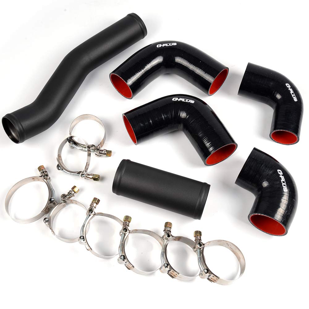 Aluminum Air Intake Turbo Intercooler Charge 2.5" Pipe Kit Compatible With Mini cooper S 1.6T R56 R60 JCW 2007 2008 2003 2010 2011 2012 2013