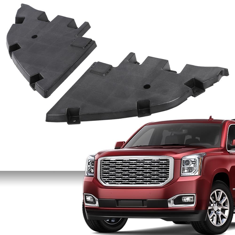 G-PLUS Bumper Filler Compatible with GMC Yukon 2015-2020/ Fit Yukon XL 2015-2020 Front Driver and Passenger Side Bumper Trims Molding Step Pads 22936429 GM1089185 22936428 GM1088185
