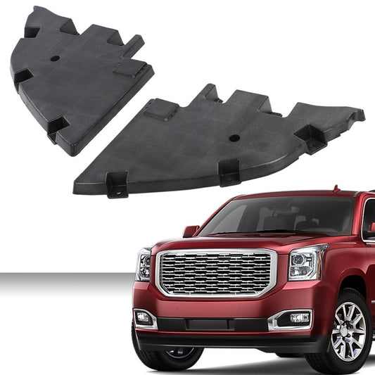 G-PLUS Bumper Filler Compatible with GMC Yukon 2015-2020/ Fit Yukon XL 2015-2020 Front Driver and Passenger Side Bumper Trims Molding Step Pads 22936429 GM1089185 22936428 GM1088185