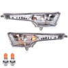 G-PLUS Turn Signal Lights w/bulbs Driver and Passenger Side Compatible with Nissan Altima Base 2013-2017,Fit Nissan Altima S 2013-2018 NI2531118 NI2530118