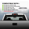 G-PLUS LED Third 3rd High Mount Stop Light X Brake Light Compatible with 2014-2020 GMC Sierra 1500 /Chevy Silverado 1500 2019 GMC Sierra 1500 Limited 23509162 20979071