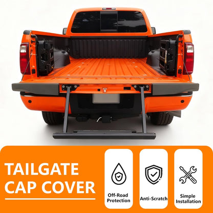 G-PLUS Flex Step Tailgate Molding Trim Cap Compatible with 2010-2016 Ford F250 F350 F450 F550 Super Duty 8C3Z9941018AA & 8C3Z9941019AA (Tan)