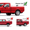G-PLUS T4 Four-Fold Hard Lock 8Ft Truck Tonneau Cover Compatible with Toyota Tundra 2014-2021 | 8Ft (96") Folding Standard Long Bed