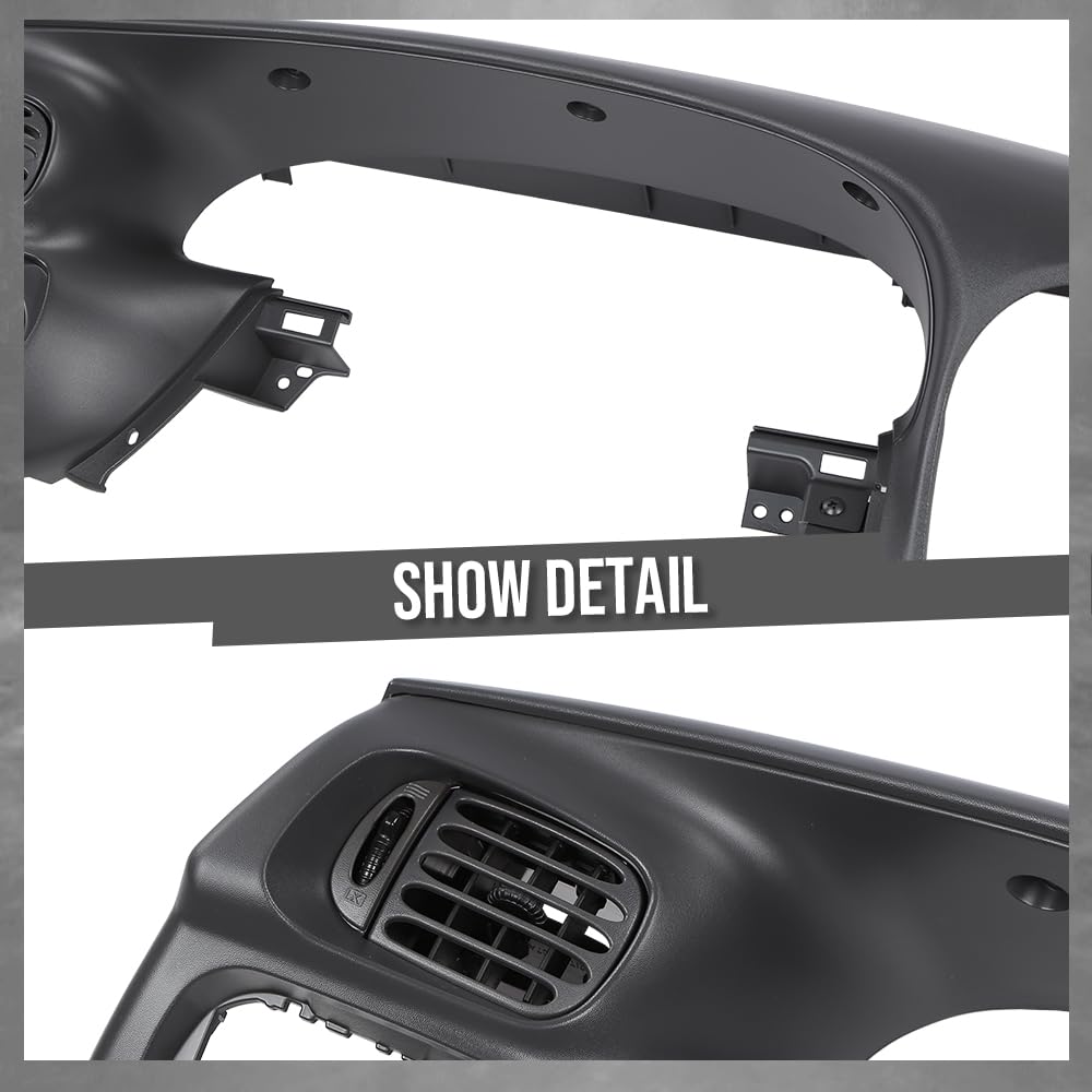 G-PLUS Dash Pad Bezel Graphite Compatible with Ford F150 /Ford Expedition 1997-2003 Graphite gray