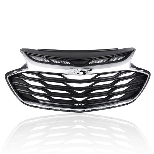 G-PLUS Front Bumper Lower Bottom Mesh Grill Compatible With 2016-2018 Chevy Cruze Without RS Package 84212683 84095939 Front Grill Mesh Trims