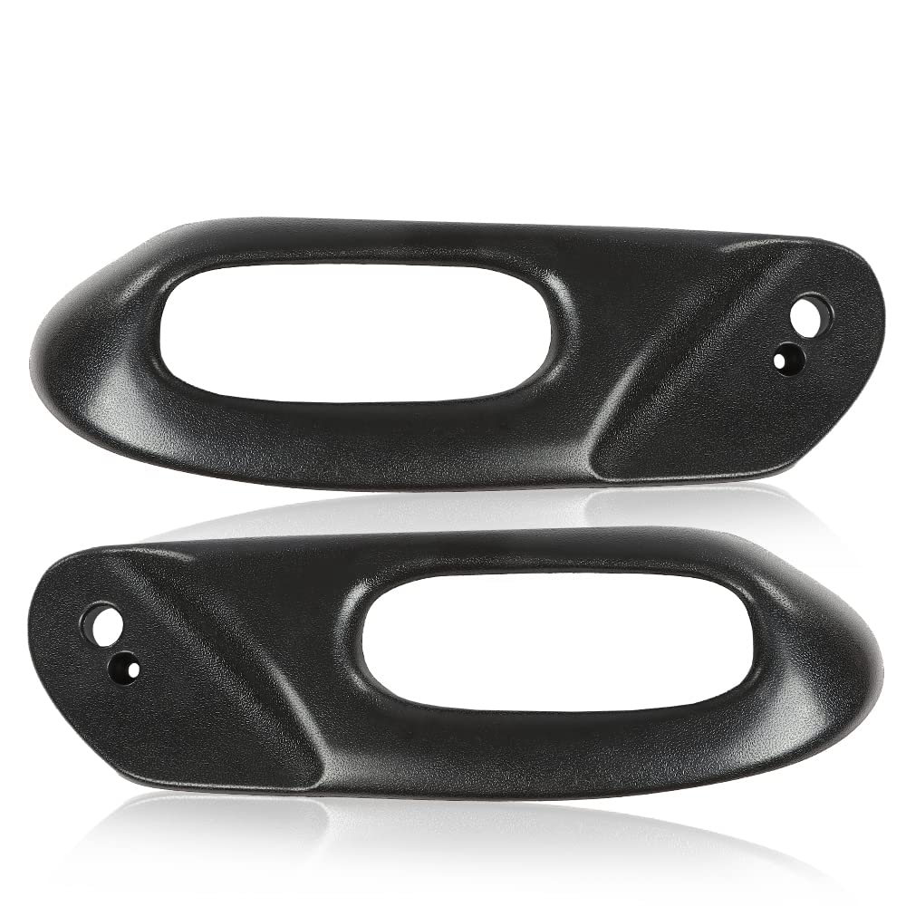 G-PLUS Power Seat Switch Bezel Trim Black Compatible with Chevy C5 Corvette 1997 1998 1999 2000 2001 2002 2003 2004 Driver & Passenger Side Power Seat Switch 12455426 12455427