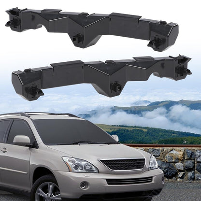 G-PLUS Front Left & Right Side 1pair Bumper Brackets Compatible with Lexus RX330 2004-2006/Lexus RX350 2007-2009/Lexus RX400 2006-2008 LX1033103 LX1032103