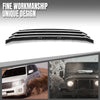G-PLUS Front Bumper Grille Compatible with Toyota Highlander 2017 2018 2019,Fit Models Without Around View Monitor 531020E070, TO1036173 Primed Black