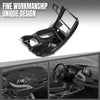 G-PLUS Double Din Radio Center Dash Bezel Kit, Compatible with Chevy Corvette C5 1997 1998 1999 2000 2001 2002 2003 2004 Carbon Fiber Black 10407815