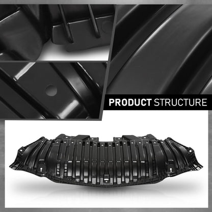 G-PLUS Front Engine Splash Shields Compatible with Benz C300 2016-2021 2055200000-PFM MB1228184