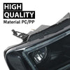 G-PLUS LED DRL Headlights Assembly Fit Ford F150 2004-2008,Fit Lincoln Mark LT 2006-2008, NOT Fit 2004 F150 Heritage/Flareside Beds,Headlamps Smoky Lens Black Housing Clear Reflector,faros delanteros