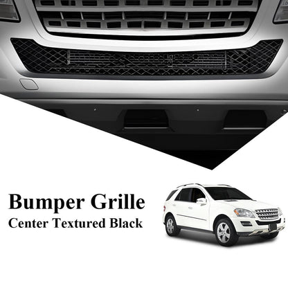 G-PLUS Center Bumper Grille Compatible with ML320 Bluetec 4Matic 2009, Fit ML350 Bluetec/ML450 Hybrid 4Matic2010-2011, Fit ML350 ML550 ML63 AMG Base 2009-2011 1648854123 MB1036133