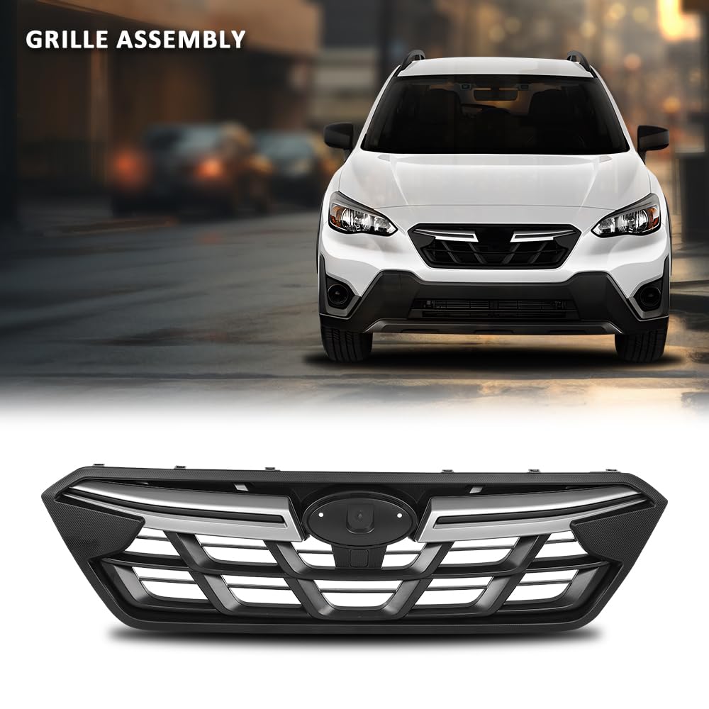 G-PLUS Front Grille Assembly Compatible with Subaru Crosstrek 2021-2023 91121FL501