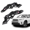 G-PLUS Front Bumper Bracket Driver and Passenger Side Compatible with 2018 Highlander Hybrid LE/2017 Highlander Hybrid Limited/2019 Highlander Hybrid XLE