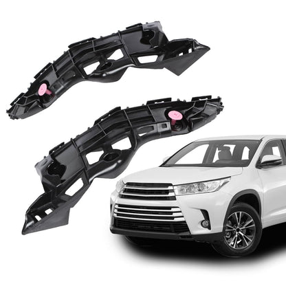 G-PLUS Front Bumper Bracket Driver and Passenger Side Compatible with 2018 Highlander Hybrid LE/2017 Highlander Hybrid Limited/2019 Highlander Hybrid XLE