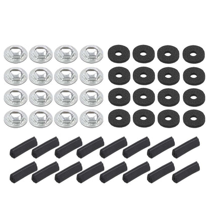 G-PLUS Hood Louver Inserts Grille Compatible with Chevy Camaro Z28 & IROC 1985 1986 1987 1988 1989 1990 Hood Louver Ornament Set Satin Black Finish Left and Right 748557