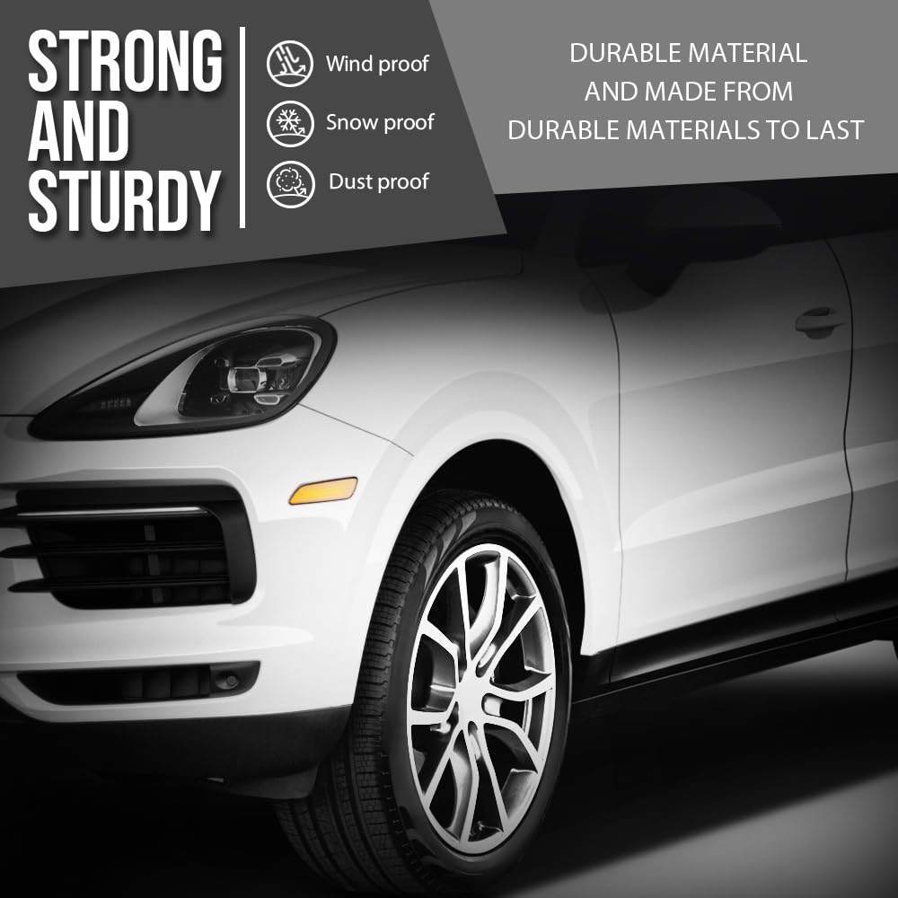 G-PLUS Fender Wheel Liner Cover Splash Front Left Compatible with Porsche Cayenne 2019 2020 2021 2022 9Y0810971, 9Y0810971H Black