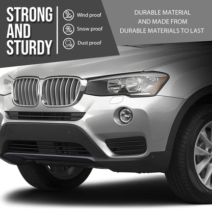 G-PLUS Headlight Lens Cover Compatible with BMW X3 F25 2014-2017 Left Side Front Headlamp Lens Cover Clear