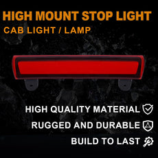 G-PLUS LED 3rd Brake Light for Chevy Suburban Tahoe GMC Yukon 2000-2006 Chrome Red Lens Product Details