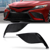G-PLUS Front Bumper Fog Light Cover Lamp Frame 2Pcs Compatible with Toyota Camry SE XSE 2021 2022（Does NOT fit LE XLE model） 8148106240, 8148206200, TO1039243, TO1038243